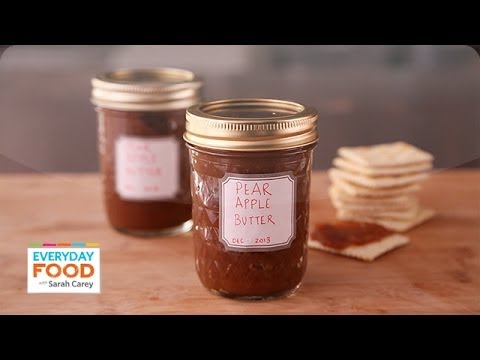 Slow-Cooker Apple Pear Butter - Everyday Food with Sarah Carey Slow-Cooker Apple Pear Butter - Everyday Food with Sarah Carey