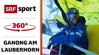 360° Interview mit Travis Ganong im Lift | 360° Ski-Special | Lauberhorn