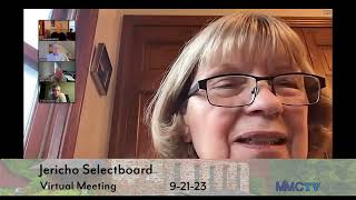 Jericho Selectboard 9-21-2023