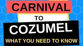 COZUMEL MEXICO | COMPLETE GUIDE (What You Need To Know)