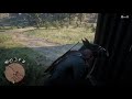 red dead redemption 2 horse trampling on dead soldier bodies at fort wallace funny moments