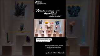 3 Tips for a Beautiful Mineral Display by Mardani Fine Minerals