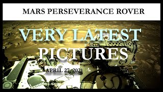 Mars Perseverance rover very latest images