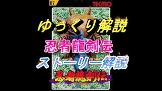 【ゆっくり解説】忍者龍剣伝 ストーリー解説　Ninja Gaiden story