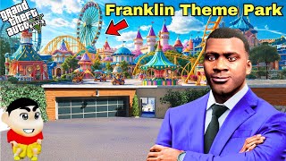 Shinchan and Franklin Upgrade His Own House into Theme Park in GTA 5