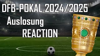 DFB-POKAL 2024/2025 - Auslosung REACTION