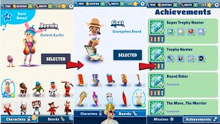 Subway Surfers Tour of Characters, Boards, and Achievements No Hacks or Cheats