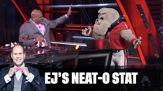 Chuck Broke Out The Guarantee Button For His College Football Title Pick | NBA on TNT
