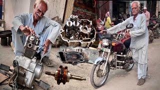 Old Bike engine complete repair || Bike engine repair ||