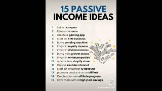 15 Passive Income Ideas