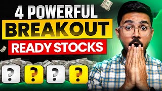 4 Powerful Breakout Ready Stocks for Swing Trading | Sunil Gurjar | Hindi