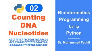 Counting DNA Nucleotides using Python