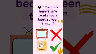 Worksheets x Screen Time |Help your child focus, write & learn better with fun printable worksheets!
