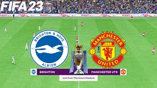 FIFA 23 | Brighton vs Manchester United - Match Premier League - PS5 Full Gameplay