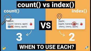 Python count & index methods- (Tutorial 10)