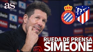 Espanyol - Atlético de Madrid | Rueda de prensa de SIMEONE | Diario AS