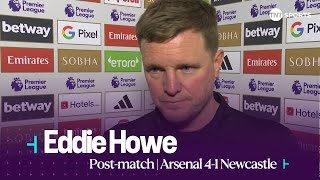 "WE GOT PUNISHED!" | Eddie Howe | Arsenal 4-1 Newcastle | Premier League