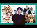 Idols reaction to KIM TAEHYUNG (V)