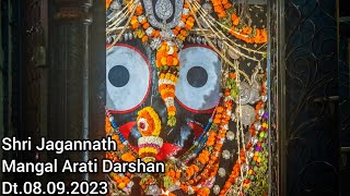 Patitapaban Mangal Arati Darshan Sri Jagannath Temple, Puri Dt.08/09/2023