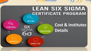 Details on Six Sigma Free & Paid courses available in India - latest 2022