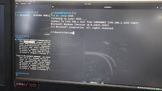 Netcat Windows Reverse Shell Hack using Kali Linux