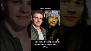 Scientists creating actor Mika Amonsen from Axl Rose's DNA
