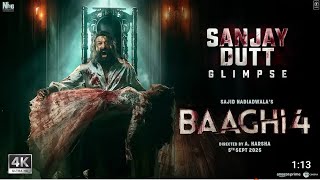 BAAGHI 4 | Official Teaser | Sanjay Dutt | Tiger Shroff | Jimmy Shergill | Megha Akash |