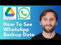 How to See WhatsApp Backup Data in Google Drive [Full Guide 2026]