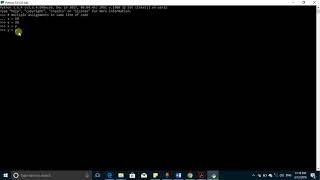 Python Tutorials - Python multiple assignments-swapping