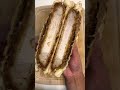 ホットサンドメーカーでロースとんかつサンドを焼くだけの動画 shorts