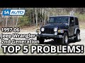 Top 5 Problems Jeep Wrangler SUV 2nd Generation 1997-2006