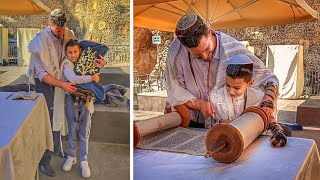 Así fue el BAR MITZVÁ de MI HIJO en JERUSALÉN