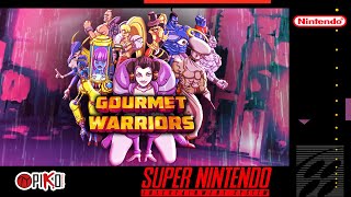 Gourmet Warriors [SNES] English - Beat 'em up