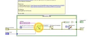 LabVIEW code: Check Internet access (TCP method) (walk-through)