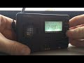 tivdio v 115 am fm sw mp3 rechargeable radio demo