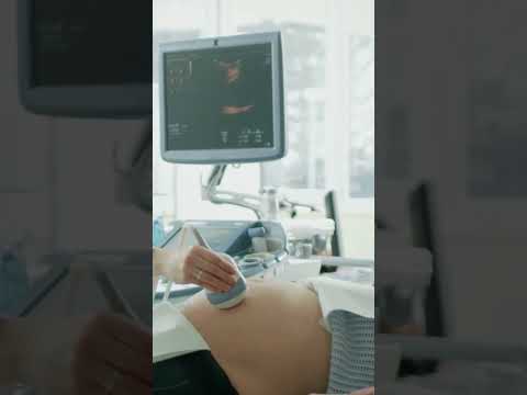 Can you see a 5 week baby on abdominal ultrasound?