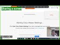 part 3 of 5 webex meetings basics hosting an instant meeting and more