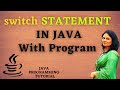 switch Statement in Java|switch case in Java|switch Statement with Example in Java