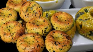 मक्की के ढोकले - राजस्थानी रेसीपी । how to make rajasthani Makki ka dhokla Makki Masala Bati Recipe