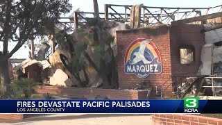 A look at how LA County's biggest fire devastated Pacific Palisades