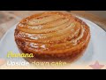 Moist Banana upside down cake recipe เค้กกล้วยหอม แบบอัพไซด์ดาวน์ สปันจ์เค้ก วิธีทำเข้าใจง่าย