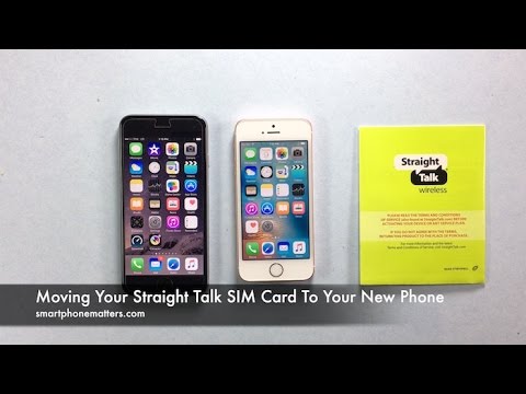 Moving Your Straight Talk SIM Card To Your New Phone Moving Your Straight Talk SIM Card To Your New Phone