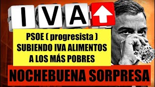 PEDRO SÁNCHEZ EN NOCHE BUENA NOS CRUJE A IMPUESTOS PARA 2025 ‼️ESCÁNDALO GOBIERNO IZQUIERDA ‼️‼️???