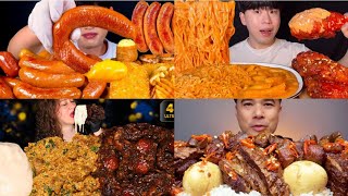 best *satisfying big bites* mukbang asmr compilation pt.18