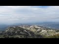 vistas desde la cima del monte leungane 1.008 m