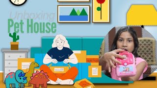 Unboxing Puppy Pet House Toy | Pari Fairy vlogs