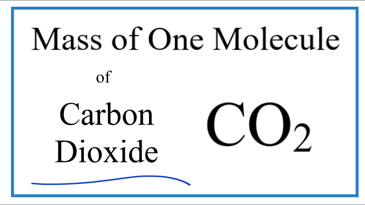 Molecular Formula Of Carbon Dioxide