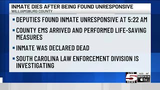 VIDEO: Detention center inmate dies after being found unresponsive