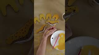 Cardboard Cheetah Craft for Kids #shorts