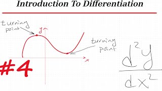 Intro to Differentiation Part 4 | Turning Points and Second Derivative